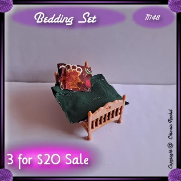 3-Pack Thanksgiving Green Bedding - Picture 2 of 5